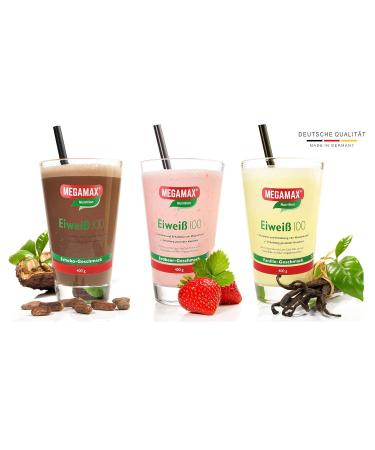 Buy Megamax Protein Chocolate Trial Pack - 7x30g Low Carb Protein Shake for Muscle Building | Aspartame-Free | Ideal for Baking - Buy Online on GoSupps.com