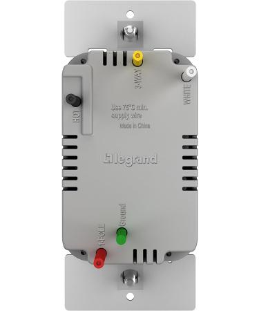 Legrand - Pass & Seymour Radiant WWRL10LACCV2 Enabled  Light Almond Smart Wi-Fi Switch Smart Switch Light Almond - Buy Online on GoSupps.com