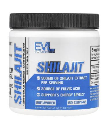 Shilajit non aromatis 75 g Evlution Nutrition