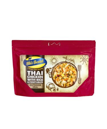 BLA BAND Thai chicken with rice and vegetables n/a 1 portion N/A