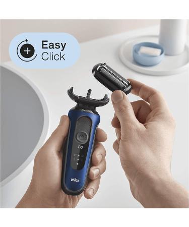 Braun Series 5 Electric Shaver Replacement Head 53B - Easy Attachment | Compatible with New Generation Series 5/6 Shavers - Black - Buy Online on GoSupps.com
