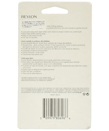 Revlon File 'N Peel 6-in-1 Foot File - Smooth, Soft Feet in Minutes - Buy Online on GoSupps.com