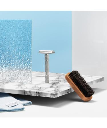 Rockwell Model T Brushed Chrome Razor - Premium Single Standard Shaving Experience | International Shipping Available - Buy Online on GoSupps.com