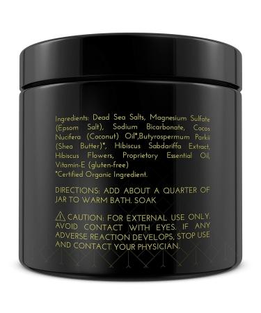 Mineral Sea Salt Soak - Refreshing Apple Scent | 16oz (453g) - Relaxation & Aromatherapy for All Skin Types - International Shipping Available - Buy Online on GoSupps.com