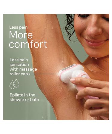 Braun Silk- pil 9 Epilator - Women's Hair Removal Device Wet & Dry Pivoting Head Shaver & Trimmer - SES9-030 - Buy Online on GoSupps.com
