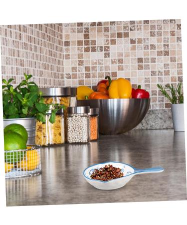 Zerodeko 2pcs Seasoning Dish Dip Dishes Japanese Style Dinnerware Kids Cutlery Sauce Dishes for Sushi Snack Dishes Plates Snacks Dipping Sauce Dish Soy Sauce Cute Ceramics Child 13.8X10X2.5CM As Shown - Buy Online on GoSupps.com