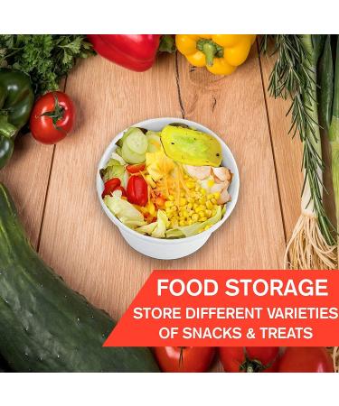 Smygoods 8oz Paper Soup Containers with Lids - 50 Count | Disposable Soup Bowls - Buy Online on GoSupps.com