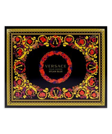 Versace Dylan Blue 3.4oz EDT Spray 2.5oz Deodorant Stick 0.33oz EDT Spray Men 3 Pc Gift Set - Buy Online on GoSupps.com