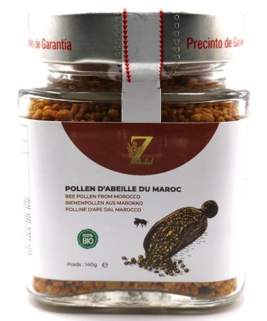 Moroccan Bee Pollen, Source of Natural Vitality 140g jar