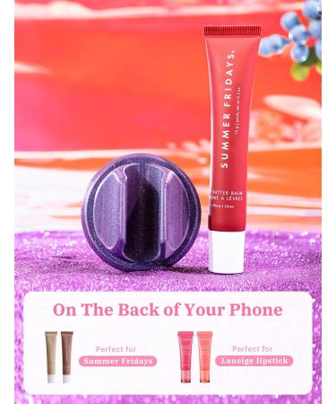 Topgo Magnetic Lip Gloss Case | Mini Lipstick Holder for Summer Fridays & Laneige | Stylish Lip Gloss Holder for Women | Perfect Makeup Organizer - Buy Online on GoSupps.com