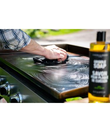 Caron & Doucet Ultimate Griddle Set | Plant-Based Seasoning Oil Soap & Salt Scrub | Care & Protect Your Cookware Internationally - Buy Online on GoSupps.com