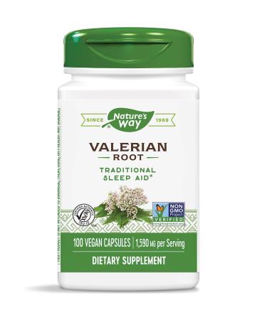 Nature's Way Valerian Root, 530 mg, 100 Capsules,