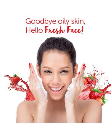 Himalaya Fresh Start Oil Clear Face Wash Strawberry - 3.4 fl oz (100 ml) | Deep Cleansing & Refreshing - Buy Online on GoSupps.com