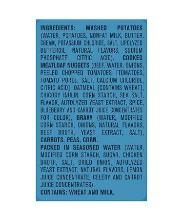 Gerber Mashed Potatoes with Meatloaf & Gravy - 8 Count (6.67 oz) | Baby Food Meals - Buy Online on GoSupps.com