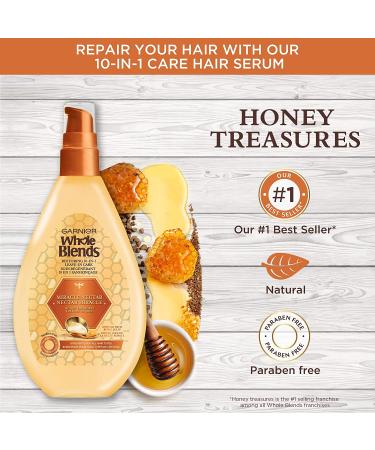 Garnier Whole Blends Honey Treasures Leave-In Conditioner 5 fl oz | Repair & Nourish - Buy Online on GoSupps.com