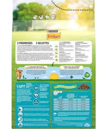 FRISKIES Light Chicken Vegetable Dog Food 3KG - Buy Online on GoSupps.com