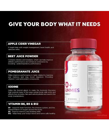 ActivLife Keto ACV Gummies for Advanced Weight Loss | Effective Slimming 1000 MG | 60 Unflavored Gummies Reviews - Buy Online on GoSupps.com