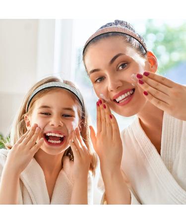 Crystal Rhinestone Hairband Set - 4Pcs Bling Headbands for Women and Girls - Buy Online on GoSupps.com