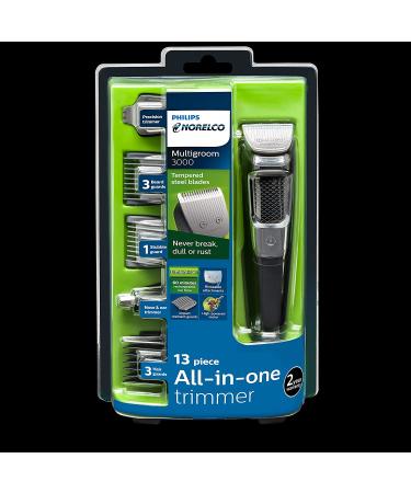 Philips Norelco MG375060 Multi Groomer Kit - 13 Piece Beard  Face & Hair Trimmer  No Blade Oil Needed - Buy Online on GoSupps.com