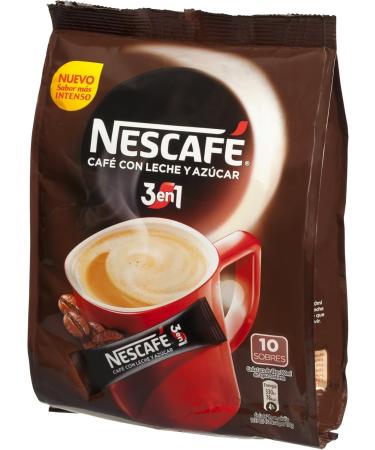  Nescafe NESCAF 3 in 1 coffee bag 9 packs of 10 x 18g total 1.6kg - Buy Online on GoSupps.com