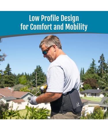 BioSkin Vector Back Brace - Premium Adjustable Lumbar Support for Lower Back Pain & Spasms - International Shipping Available - Buy Online on GoSupps.com