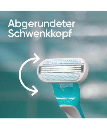 Buy Gillette Venus Tropical Disposable Razors for Women - 3 Comfort Blade Razors Perfect for Smooth Shaving | International Shipping Available - Buy Online on GoSupps.com