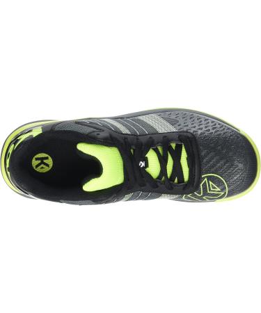 Kempa Unisex Kids Attack Contender Junior Handball Shoes 30 EU - Black/Antracita/Yellow - International Shipping Available - Buy Online on GoSupps.com