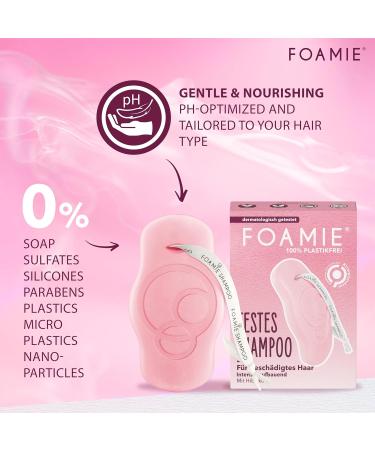 Foamie Solid Shampoo Damaged Hair Hibiskiss - Buy Online on GoSupps.com