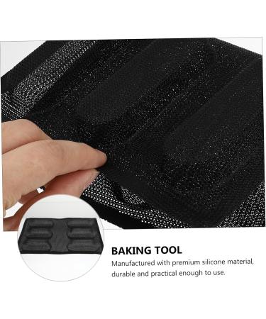 Zerodeko Silicone Loaf Pan Baking Mold 3 Pcs Silicone Bread Mold Silica Gel Baby Makeup French Silicone Baking Forms Silicone Ice Cube Molds 30X20X2.2cmx3pcs Blackx3pcs - Buy Online on GoSupps.com
