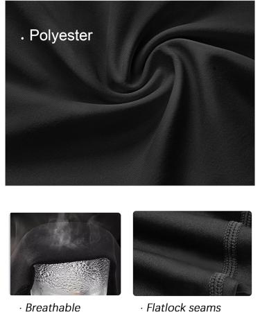 TELALEO Compression Shirt Youth Long Sleeve Undershirt - Black/White - Medium - Buy Online on GoSupps.com