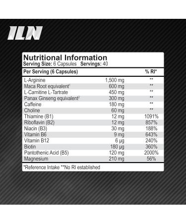 NO2 Xtreme - Nitric Oxide Supplement - Pump Pre Workout Tablets - with L Arginine Niacin and Caffeine - Vegetarian & Vegan Nitric Oxide Supplements for Men and Women (240 Capsules) 120 count (Pack of 2) - Buy Online on GoSupps.com