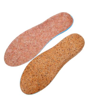 NOLITOY 1 Pair Cork Insole Feet Insoles Lifting Insoles Arch Support Shoe Insoles Shoes Lift Inserts Shoe Lifts Men Inner Heightened Sock Pad Height Increasing Shoes Floor Mat Man Damping