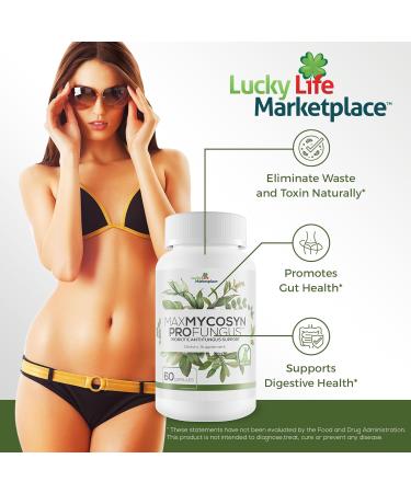 Max Mycosyn Pro Fungus - Probiotic Nail & Foot Support | Immune Function Booster Against Fungus - Buy Online on GoSupps.com