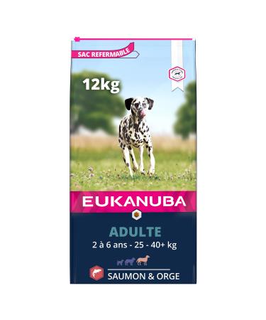 Eukanuba Adult Dog Dry Food For Large Breed Salmon & Barley 12kg