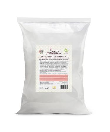 Rice Starch, Pure Italian Rice, White, 1 kg