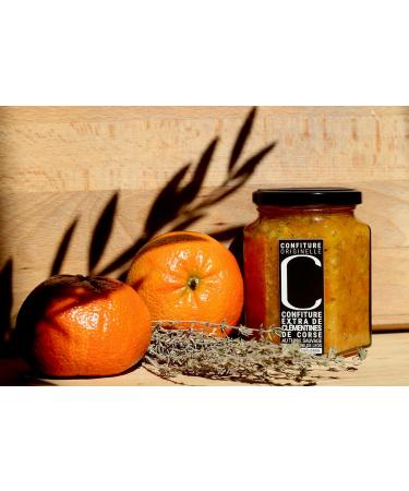  leos LEOS - Extra Corsican Clementine Jam with Wild Thyme - C DE LEOS - 333g with case - Cooked in a cauldron in Provence - 100% Artisanal & Natural - 69% Fruit - Buy Online on GoSupps.com