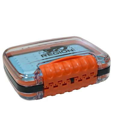 Waterproof Double Sided Fly Fishing Fly Box - Small with Silicon Insert