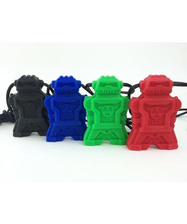 Chubuddy Robot Chewy Robotz - Green Non-Toxic Chew Toy for Light Chewers - Buy Online on GoSupps.com