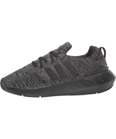 adidas Originals Swift Run 22 Sneaker Big Kid (8-12 Years) - Black/Grey/White - Size 4.5 - Buy Online on GoSupps.com