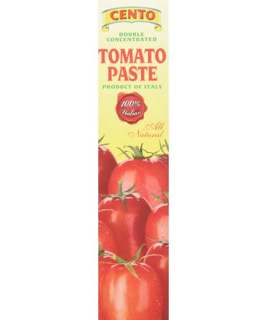 Cento Tomato Paste Tube (Pack of 3) Tomato 4.56 Ounce (Pack of 3)