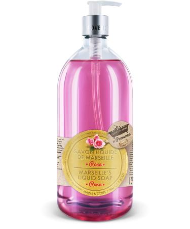 Les Petits Bains de Provence soap Rose 1L
