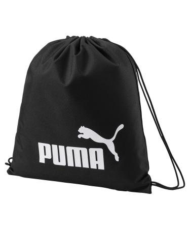 PUMA Unisex Phase Gym Sack Gym Bag (1 Pack) One Size Puma Black
