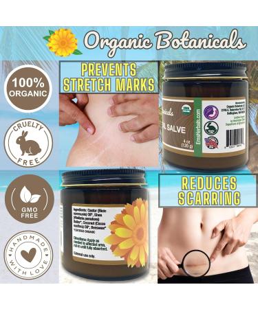 Pure Organic Castor Oil Salve - Unrefined Hexane-Free Moisturizer for Skin Body & Face - Infused with Shea Butter for Deep Hydration - Natural Care Cream - Acne & Fine Lines 2 oz 2 Ounce (Pack of 1) - Buy Online on GoSupps.com