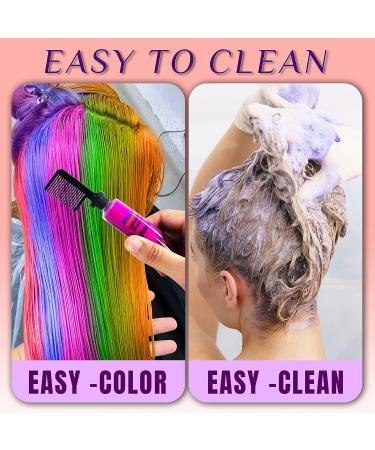 Temporary Glow in the Dark Hair Dye - Perfect for Christmas, Birthdays, and Music Festivals - 55% More Coverage Than Hair Chalk - Ideal Gift for Girls and Boys - Buy Online on GoSupps.com