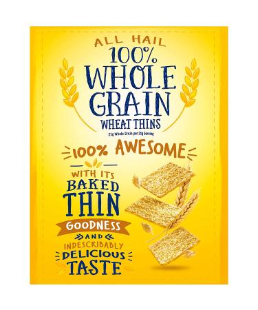 Wheat Thins Original Whole Grain Wheat Crackers Family Size 14 oz - 1 Pack - Buy Online on GoSupps.com