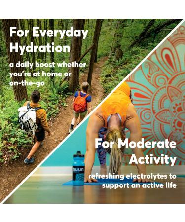 Nuun Vitamins Electrolyte + Vitamins Drink Tablets Tangerine Lime 12 Count - Pack of 4 - Buy Online on GoSupps.com