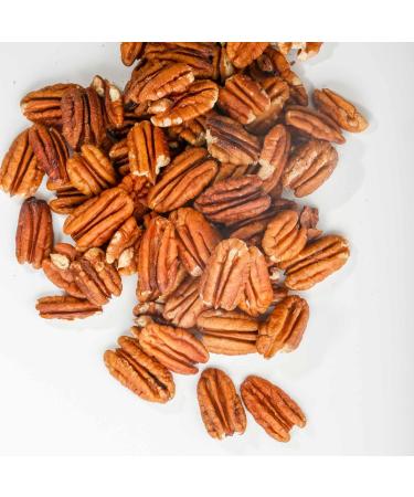 Whole Raw Pecans Premium Quality Non-GMO Gluten-Free Naturally Buttery and Crunchy Nuts for Snacking Cooking and Baking No Additives or Preservatives (225 g) - Buy Online on GoSupps.com