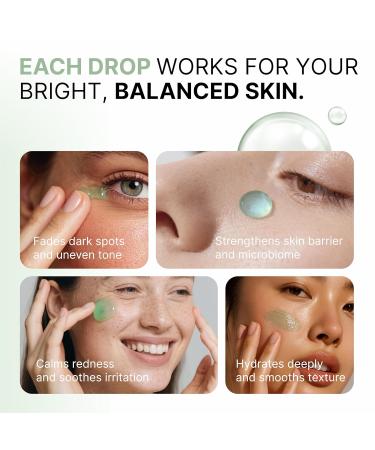 SkinHybrid Dark Spot Serum | Ultra Gentle Niacinamide Serum for Face | Dark Spot Remover for face with Prebiotic Concentrate | Pore Minimizer for Face Dark Spot Corrector & Redness Relief (30ml/1 oz) - Buy Online on GoSupps.com
