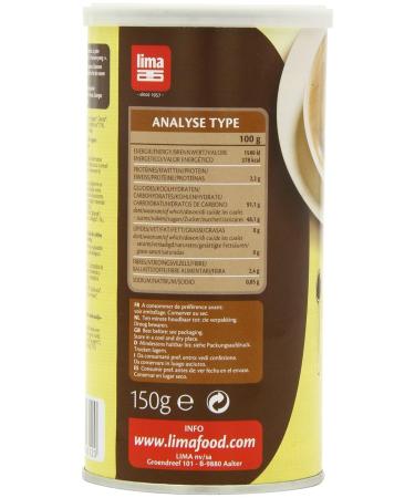 Buy LIMA Yannoh Instant Vanilla (Pack of 2 x 150g) - Delicious Vegan Coffee Substitute for International Shipping - Buy Online on GoSupps.com