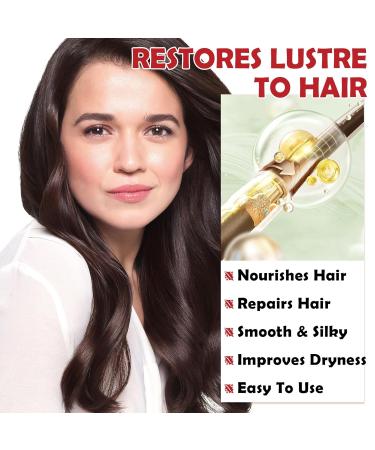 Hair Vitamin Treatment Serum Capsules - Moisturizing Oil for Dry & Damaged Hair | Vitamins A C E & B5 | 40PCS - For All Hair Types - Buy Online on GoSupps.com